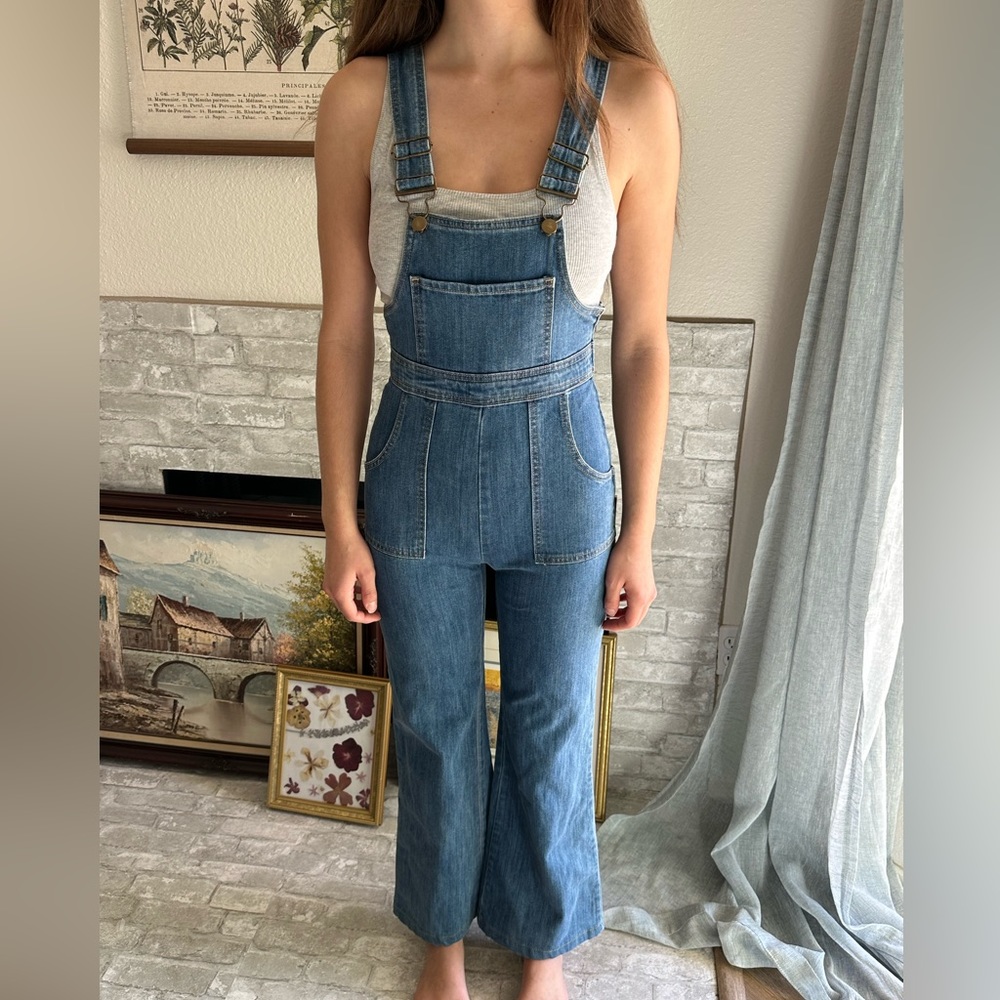 Vintage Modern Stoned Immaculate Denim Overalls